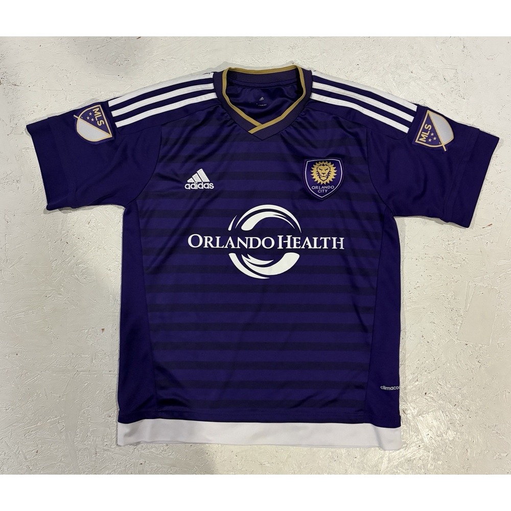 Adidas ORLANDO CITY KAKA 2015 #10 JERSEY Purple MLS Soccer Men's Size M